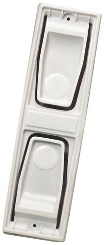 16" OAL Length Plastic White Paper Towel Holder
