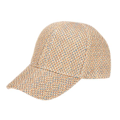 Women's Cut and Sew Baseball Cap in Multi