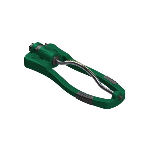 Curved Bar Gear Driven Plastic Oscillator