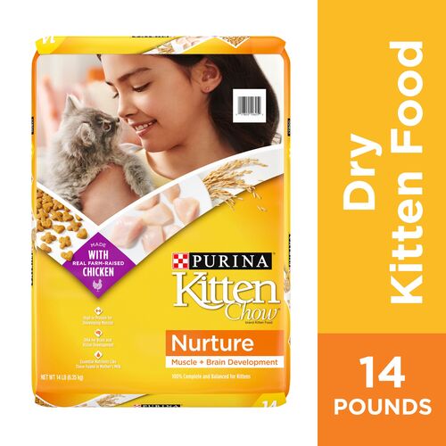 Kitten Chow Nurturing Formula Dry Cat Food
