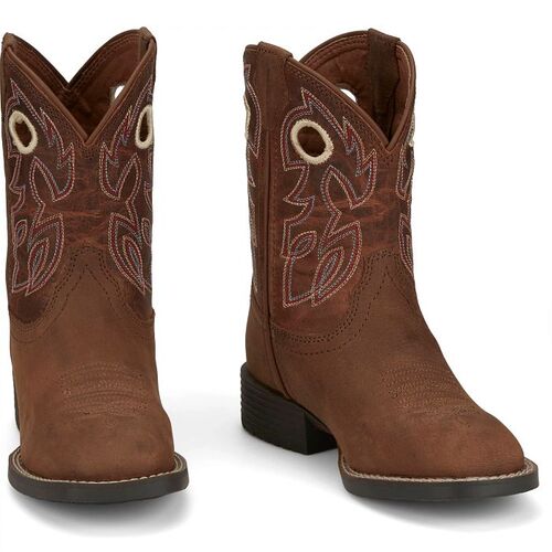 Boys' Bowline Square Toe Western Boots