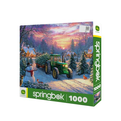 John Deere Bringing Home Christmas Puzzle - 1000 Pieces