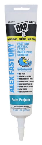Alex Fast Dry Acrylic Latex Plus Silicone Caulk