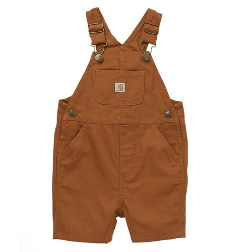 Toddler Boy's Loose Fit Canvas Shortall
