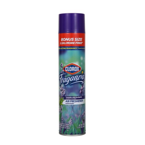 Fraganzia Aerosol Air Freshener in Lavender with Eucalyptus Scent - 20 oz
