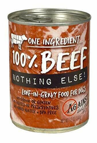 Against The Grain Nothing Else Grain Free One Ingredient 100% Beef Canned Dog Food