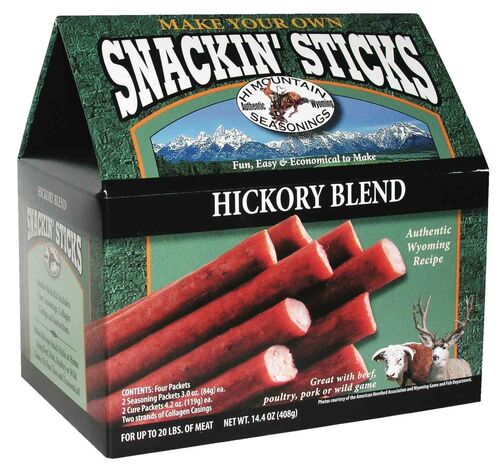 Snackin' Stick Kit - Hickory Blend - 20 Lb of Meat