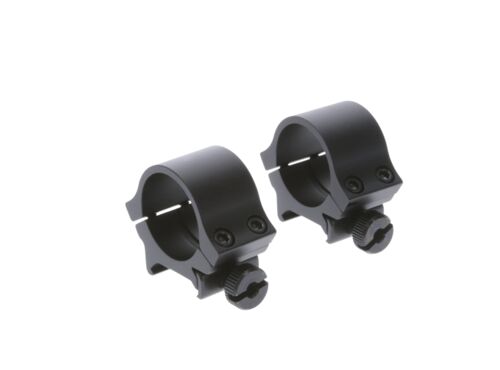 Lightweight 4-Screw Medium Height Scope Rings for Picatinny and Weaver-style Rails
