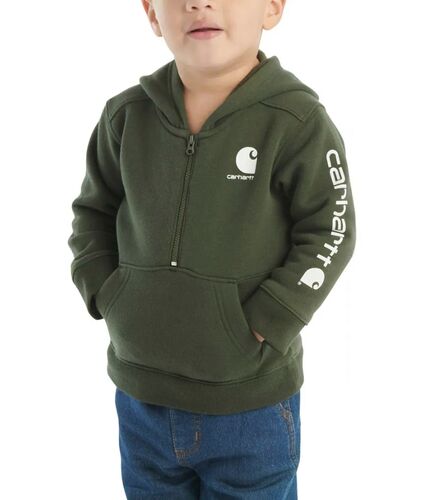 Boys' Long-Sleeve Half-Zip Sweatshirt