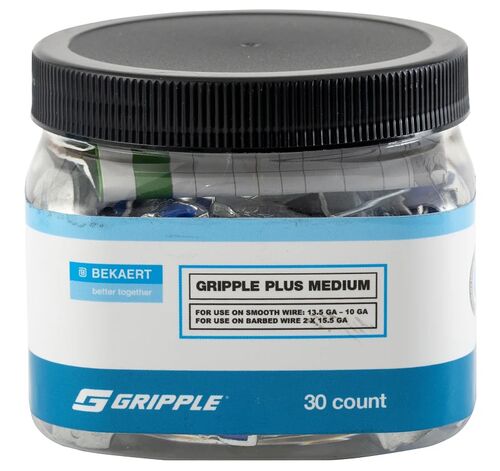 Gripple Plus Medium Joiner - 30-Count Tub