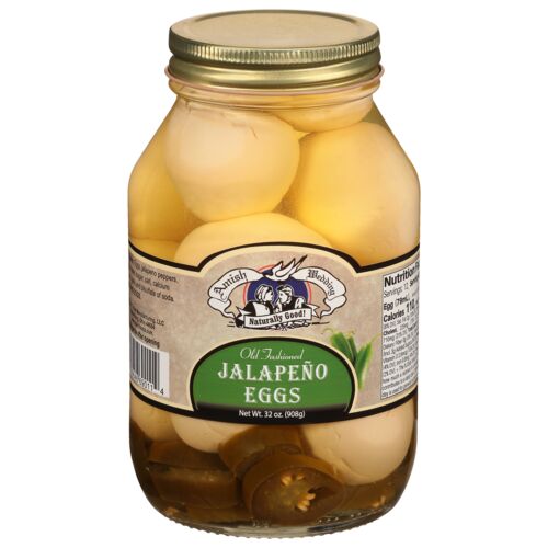 Jalapeno Flavored Pickled Eggs - 32 Oz
