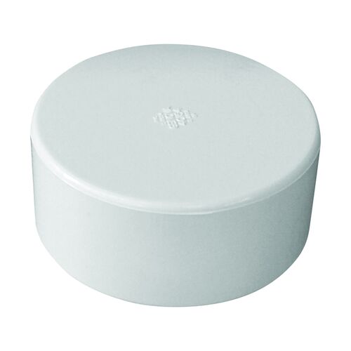 PVC Hub Sewer Cap - 4"