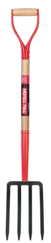 Tru Tough D-Handle 4 Tine Spading Fork