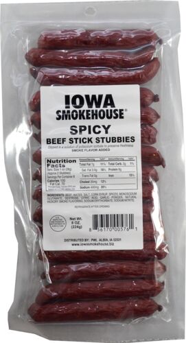 8 Oz Beef Stick Stubbies Spicy
