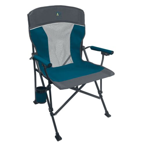 Alpha Ventback Hardarm Chair in Teal