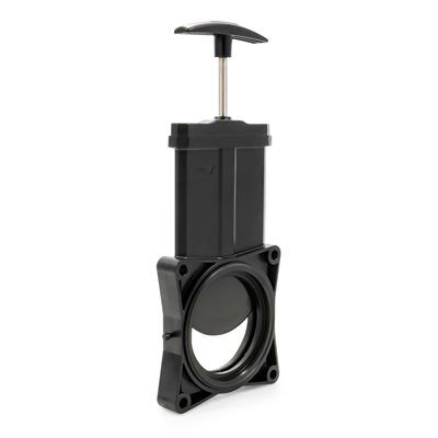 3" Sewer Waste Valve with Plastic Handle