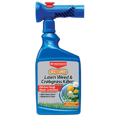 All-in-One Lawn Weed Crabgrass Killer Ready to Spray - 32 oz