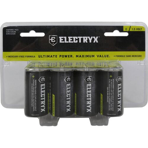 C/1.5 Volt Ultra Alkaline Batteries - 8-Pack
