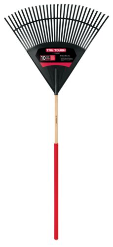 Tru Tough 30" Poly Leaf Rake with Comfort Grip