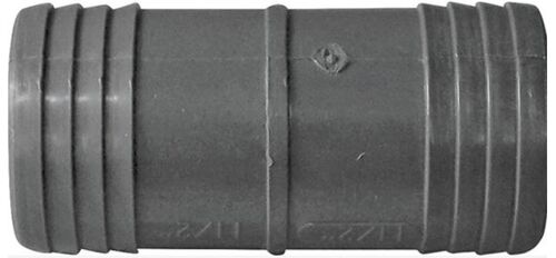 1-1/2" Insert x 1-1/2" D Insert Polypropylene Coupling
