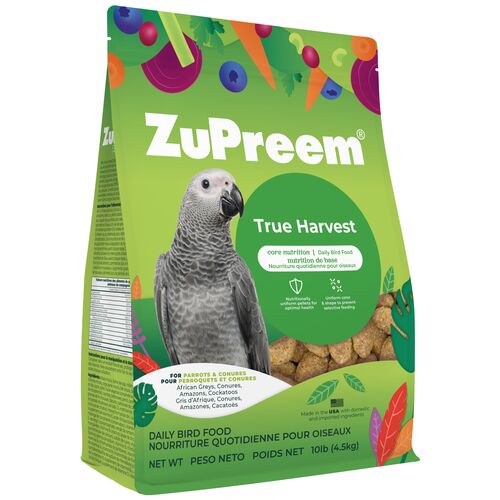 True Harvest Core Nutrition Daily Bird Food for Parrots & Conures