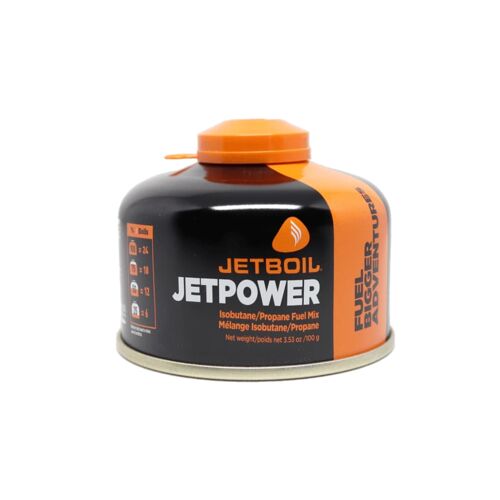 JetPower Fuel for Jetboil Camping and Backpacking Stoves - 100 Grams