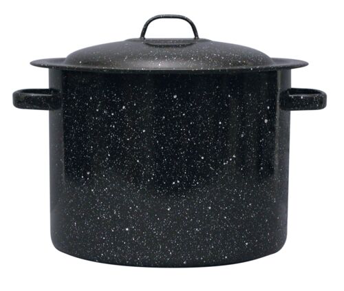 Granite Ware 12 Quart Stock Pot Black