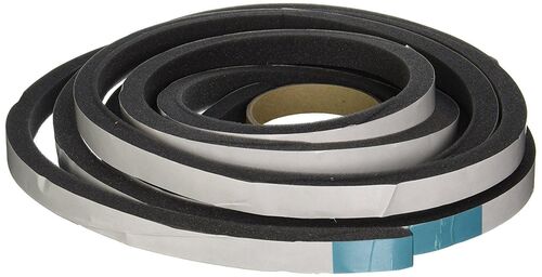 L346 Polyurethane Foam Tape 1/2", Charcoal