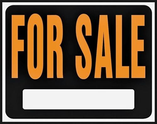 Jumbo Identification Sign, For Sale, 19 In W X 15 In L