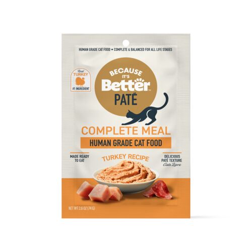 Pate Complete Meal in Turkey Recipe Wet Cat Food - 2.6 oz
