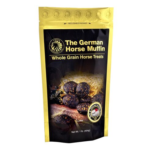 German Horse Muffins Treat Pouch - 1 Lb