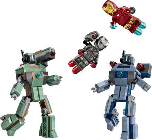 Iron Man 2 Iron Man & War Machine vs. Hammer Drones