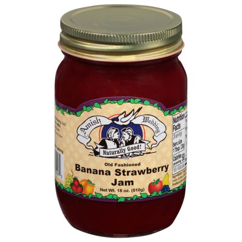 1 Pint Strawberry Banana Jam