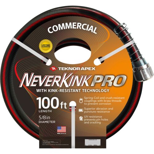 NeverKink Pro Commercial Duty Water Hose - 5/8" x 25'