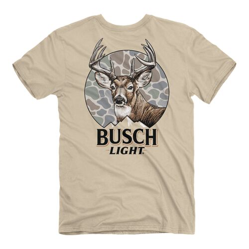 Men's Busch Light Big Buck Short Sleeve Graphic T-Shirt