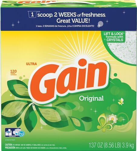 Original HE Compatible Powder Laundry Detergent - 8 Lb