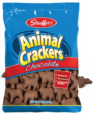 Chocolate Animal Crackers 14.5 Oz
