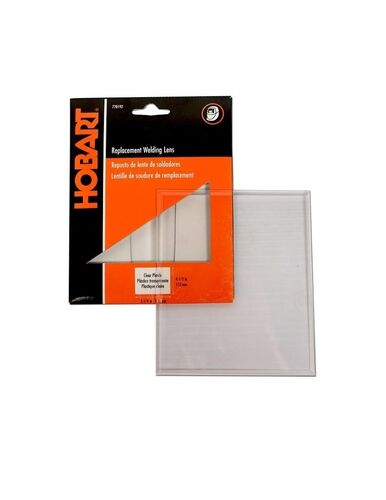 Clear Polycarbonate Protective Lens Cover - 4-1/2 X 5-1/4"
