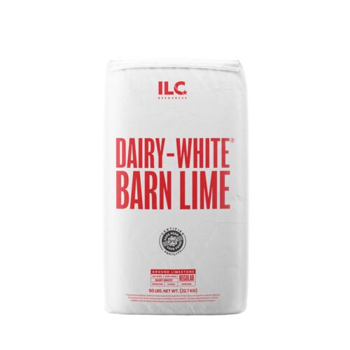 Dairy-White Coarse Barn Lime - 50 lbs.