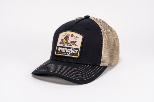 Chase Baseball Cap in Black