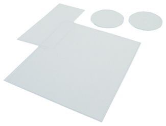 2" x 4" Clear Plastic