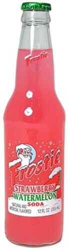 Frostie Strawberry Watermelon Soda - 12 oz Glass Bottle