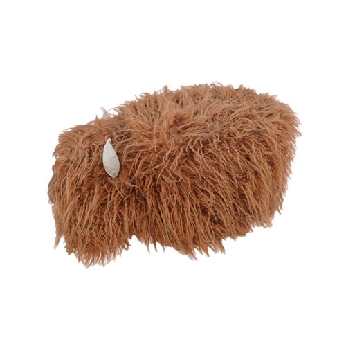 22.8" Highland Curly Footstool