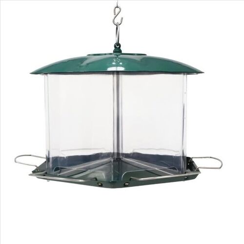 Triple Option Bird Feeder in Green