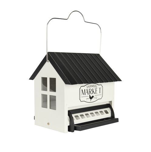 Squirrel Shield Metal Hopper Feeder