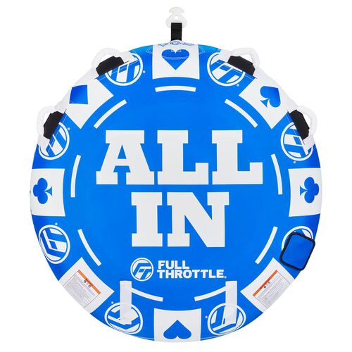 All in Towable Tube Combo with Pump & Rope