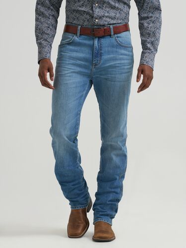 Men's Retro Slim Fit Straight Leg Jean
