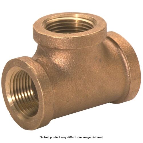 1/2" FIP x 1/2" FIP Brass Tee