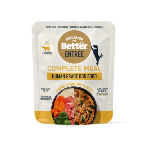 Entree Complete Meal in Lamb Stew with Rice Wet Dog Food - 10 oz