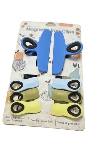 Home Essentials Heavy Duty Magnetic Clips - 8 Piece Set